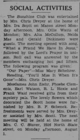other Newspaper clipping from Jul 20, 1938 5750716