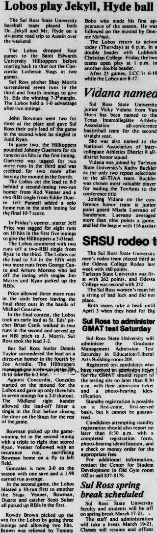 other Newspaper clipping from Mar 13, 1986 5750737