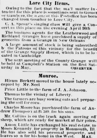 other Newspaper clipping from Apr 27, 1876 5750902