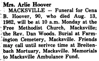 other Newspaper clipping from Aug 15, 1982 5750935