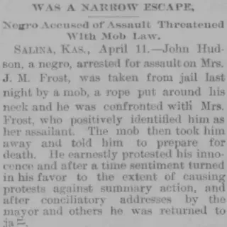 other Newspaper clipping from Apr 12, 1893 5751079