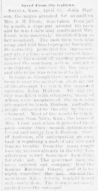 other Newspaper clipping from Apr 22, 1893 5751087