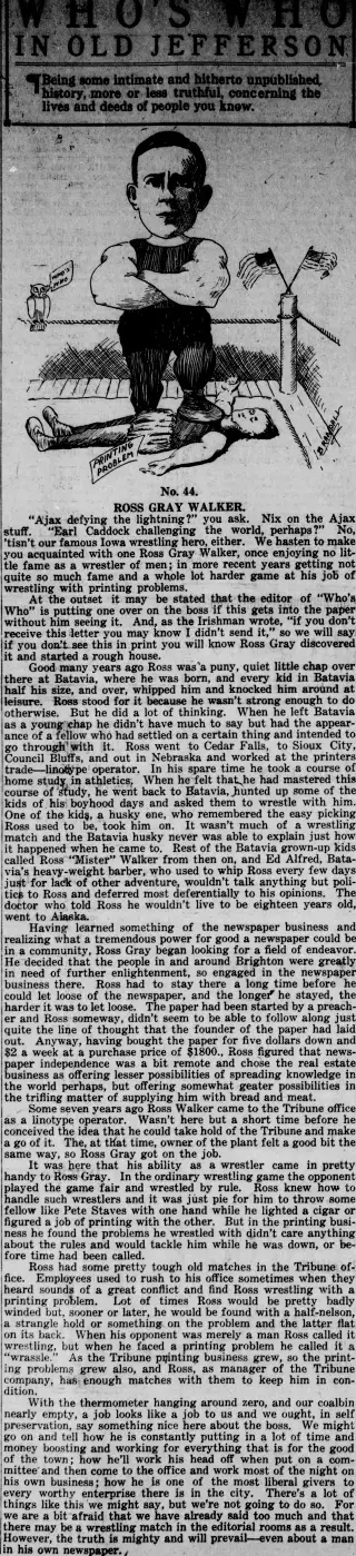 other Newspaper clipping from Jan 26, 1922 5751360