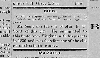 other Newspaper clipping from Mar 6, 1873 5751682
