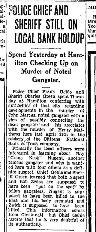 other Newspaper clipping from Feb 6, 1931 5751684