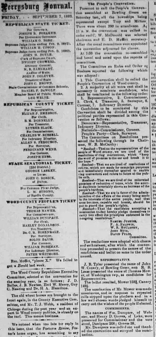 other Newspaper clipping from Sep 7, 1883 5751718