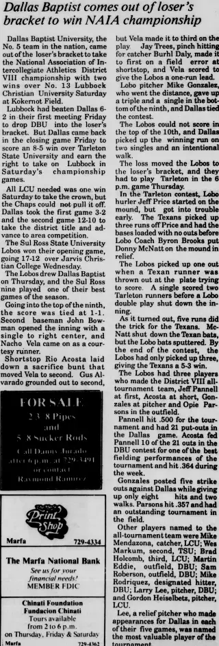 other Newspaper clipping from May 12, 1988 5751804