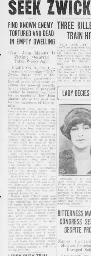 other Newspaper clipping from Feb 4, 1931 5751861