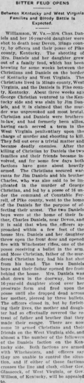 Crime Newspaper clipping from Dec 2, 1909 5751996