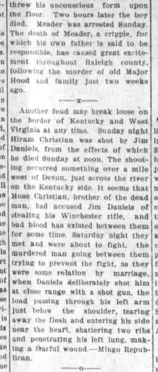Crime Newspaper clipping from Nov 26, 1909 5752002