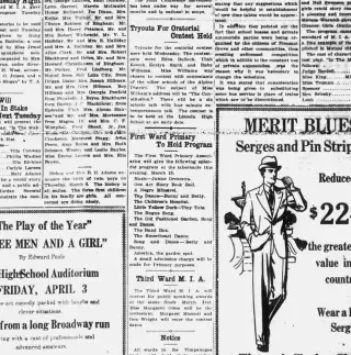 other Newspaper clipping from Mar 28, 1931 5752039