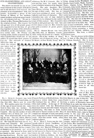 Marriage Newspaper clipping from Aug 1, 1893 5752314