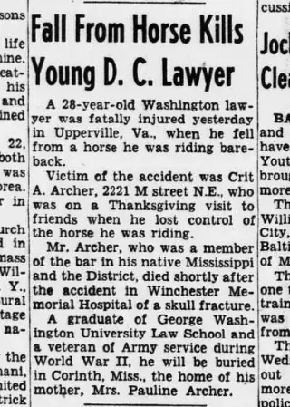 other Newspaper clipping from Nov 23, 1951 5752362