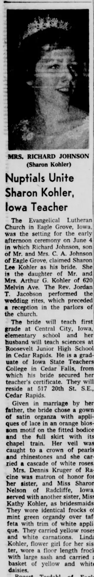 other Newspaper clipping from Jun 19, 1960 5752450