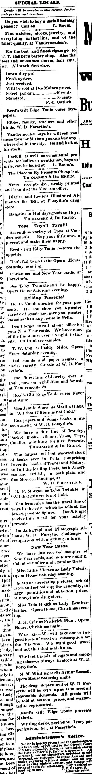 other Newspaper clipping from Dec 23, 1880 5752817