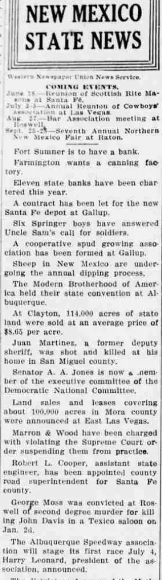 other Newspaper clipping from May 10, 1917 5752832