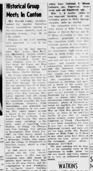 other Newspaper clipping from Aug 1, 1963 5752920