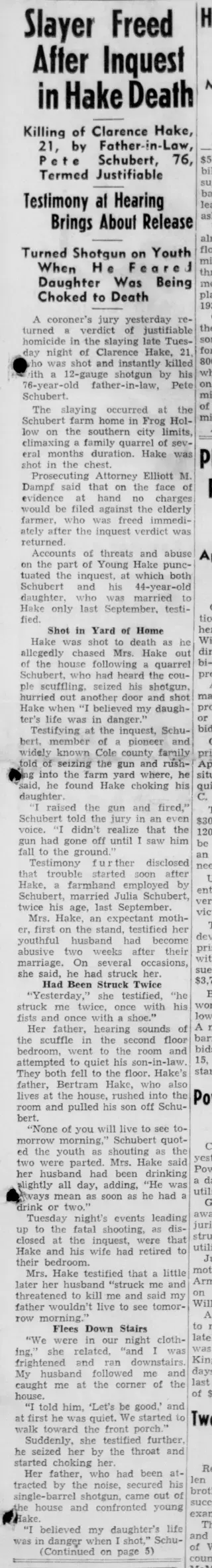 other Newspaper clipping from Feb 13, 1936 5753025