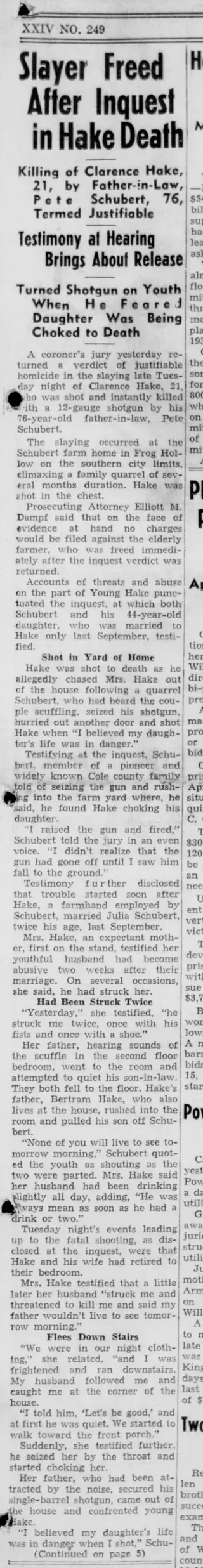 other Newspaper clipping from Feb 13, 1936 5753071