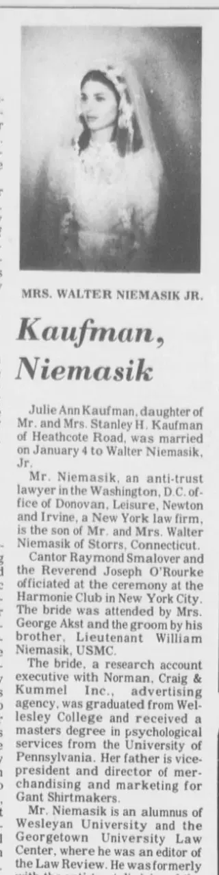 Marriage Newspaper clipping from Jan 15, 1976 5753213