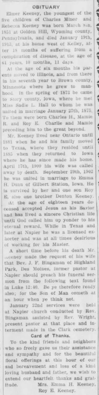 other Newspaper clipping from Jan 29, 1913 5753312