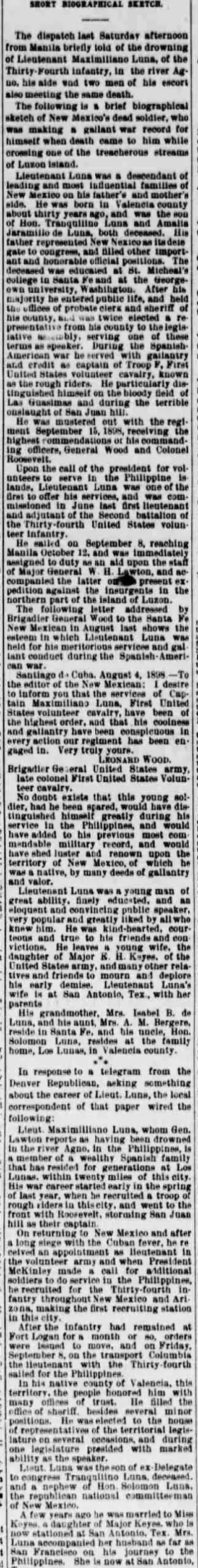 other Newspaper clipping from Nov 20, 1899 5753938