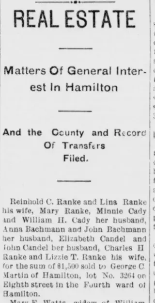 General news Newspaper clipping from Apr 27, 1901 5753982