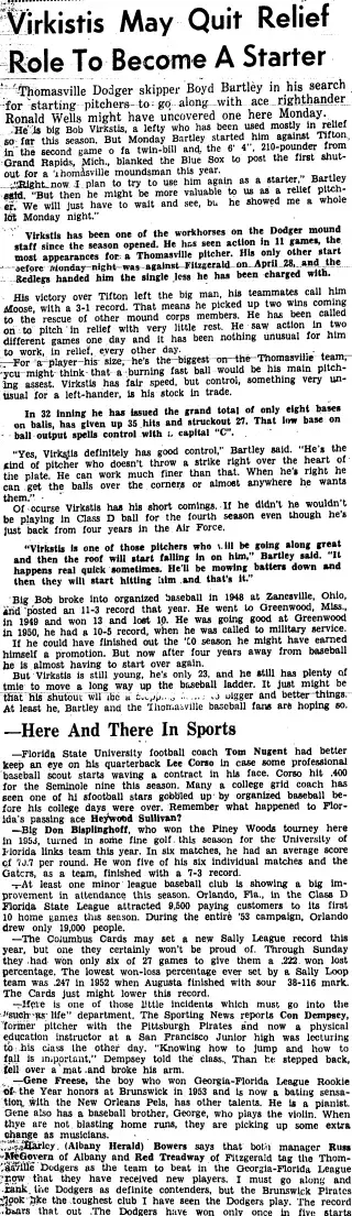 other Newspaper clipping from May 19, 1954 5754063