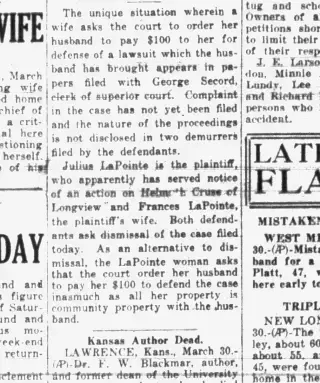 other Newspaper clipping from Mar 30, 1931 5754287