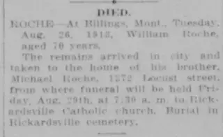 other Newspaper clipping from Aug 28, 1913 5754609