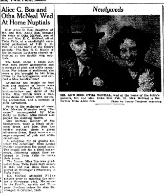 other Newspaper clipping from Mar 2, 1946 5754729