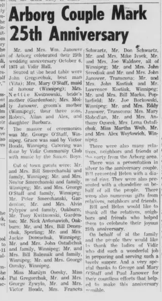other Newspaper clipping from Nov 27, 1973 5754730