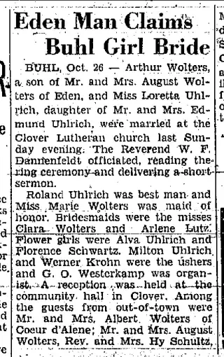 other Newspaper clipping from Oct 27, 1938 5754869