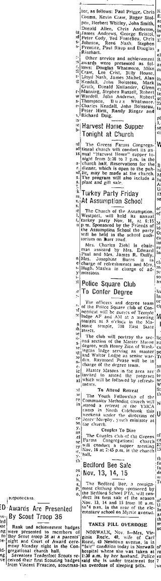 other Newspaper clipping from Nov 8, 1962 5754931