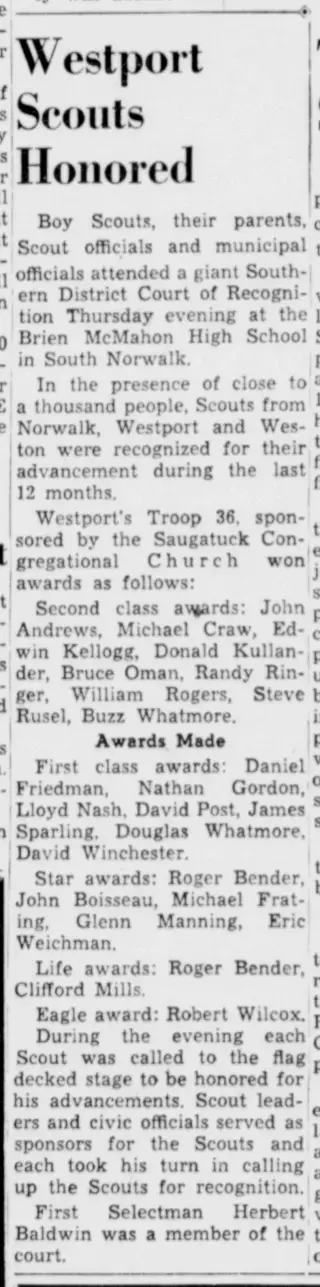 other Newspaper clipping from Feb 11, 1962 5754980