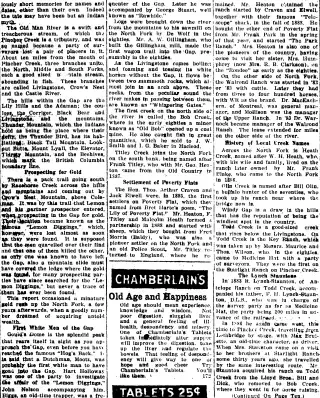 other Newspaper clipping from May 6, 1922 5755370