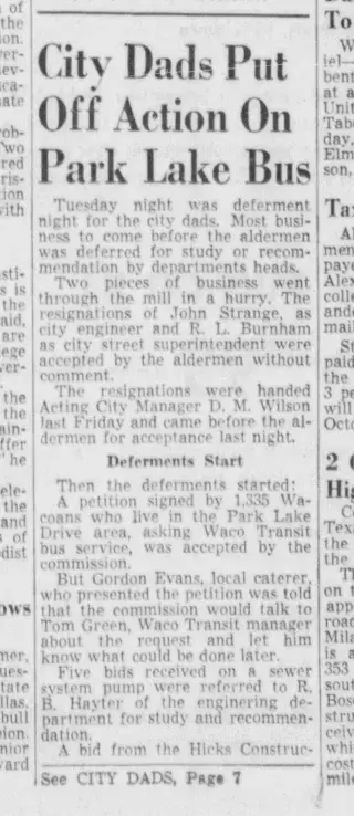 other Newspaper clipping from Oct 17, 1951 5755510