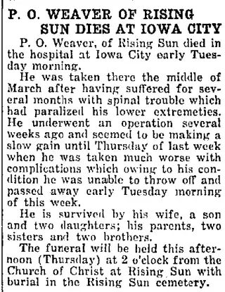 other Newspaper clipping from Apr 21, 1932 5755754