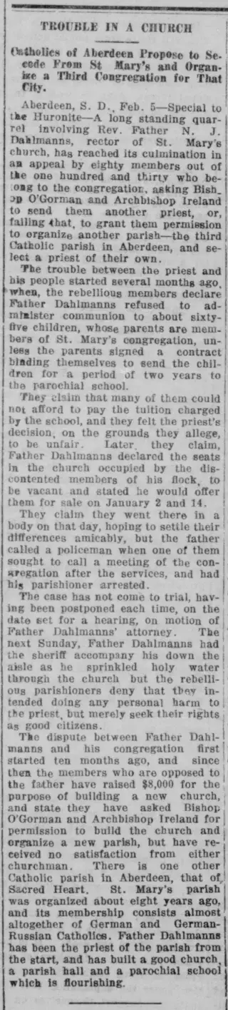 other Newspaper clipping from Feb 8, 1912 5755844