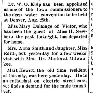 other Newspaper clipping from Aug 22, 1888 5755966