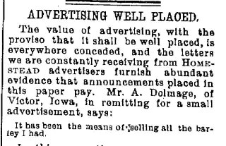 other Newspaper clipping from Apr 12, 1895 5755976