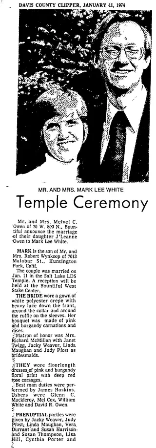 other Newspaper clipping from Jan 11, 1974 5756034