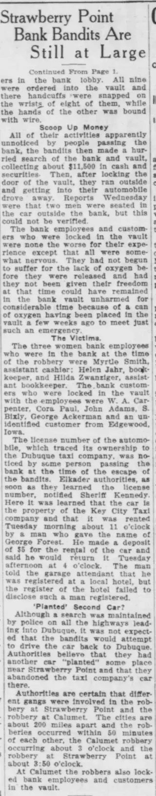 other Newspaper clipping from Jun 25, 1930 5756498