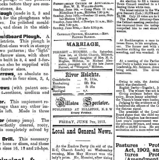 other Newspaper clipping from Jun 7, 1912 5756506