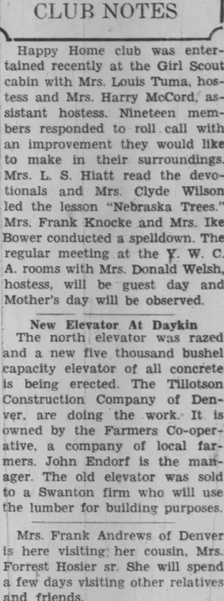 other Newspaper clipping from May 1, 1947 5756839