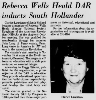 other Newspaper clipping from Nov 6, 1986 5757054