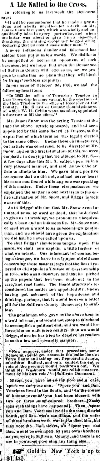 other Newspaper clipping from Sep 11, 1867 5757160
