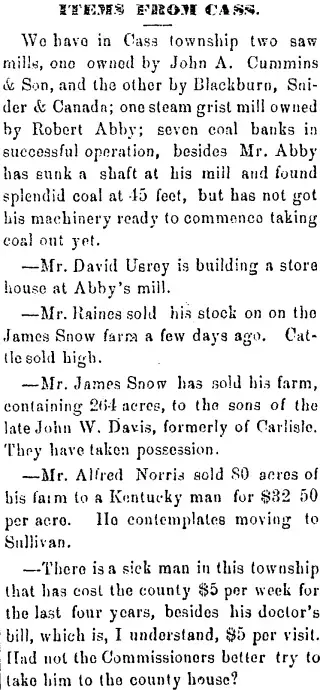 other Newspaper clipping from Mar 8, 1871 5757162