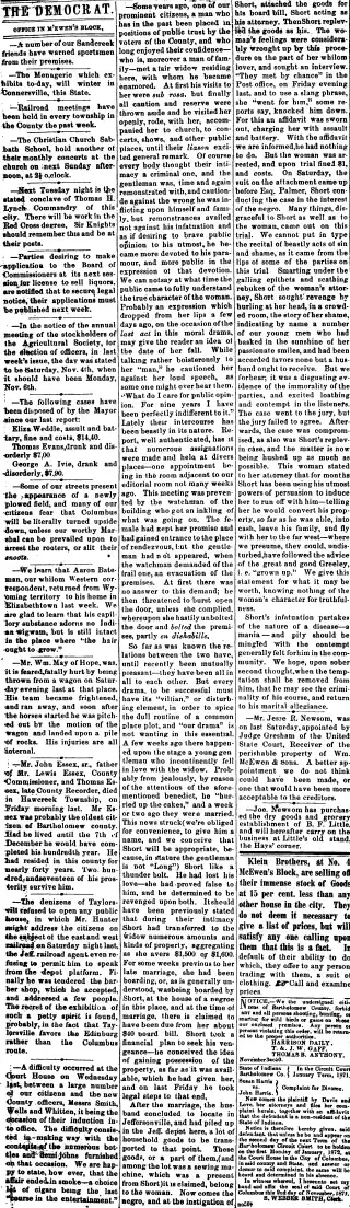other Newspaper clipping from Nov 3, 1871 5757186