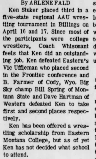 other Newspaper clipping from Apr 23, 1971 5757223